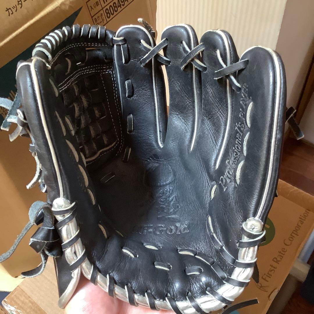 ハイゴールド　軟式用グローブ　内野手用
