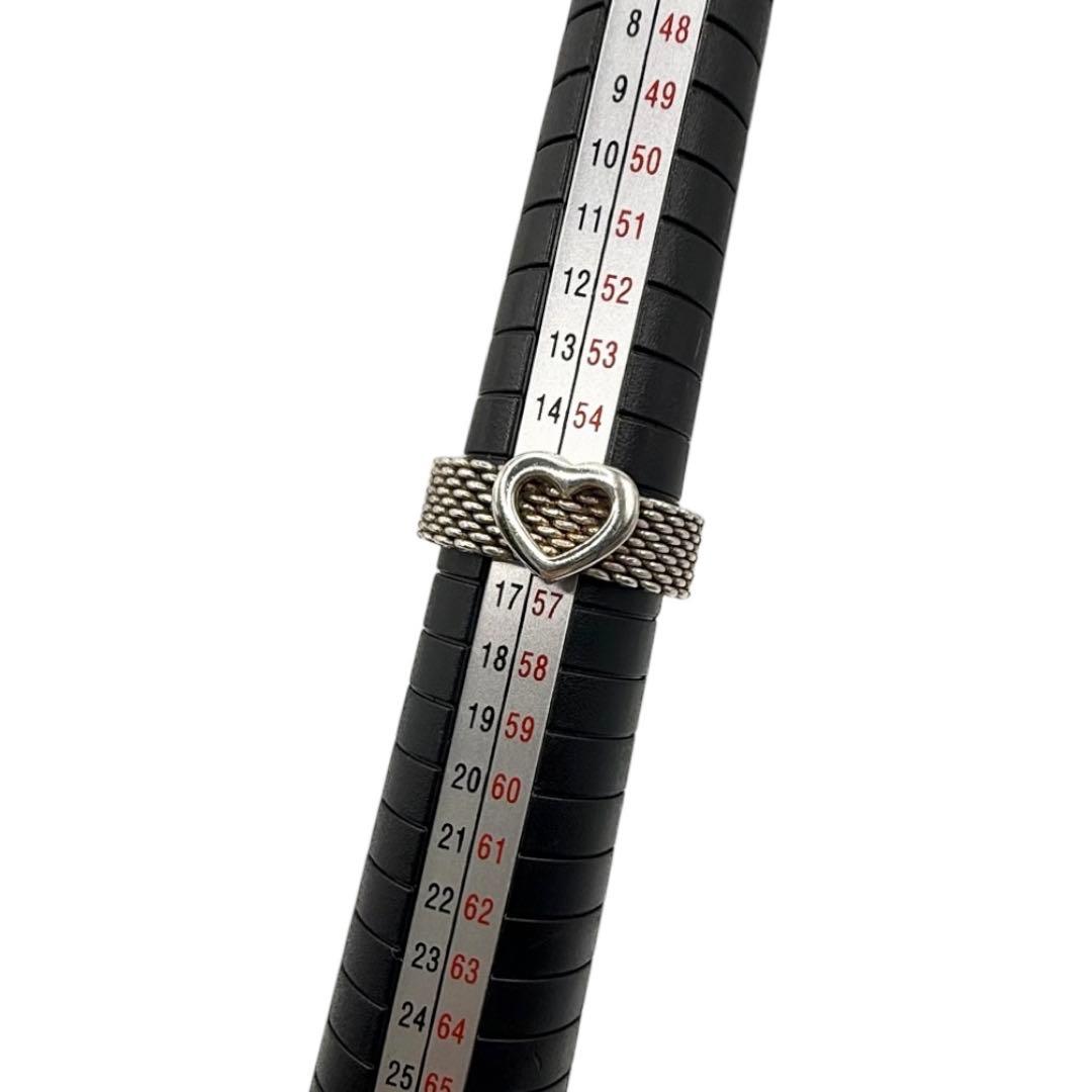 Tiffany & Co. サマセット　ハートリング 925シルバー　15号