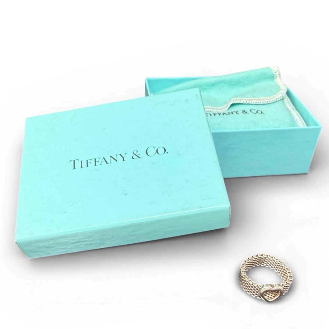 Tiffany & Co. サマセット　ハートリング 925シルバー　15号