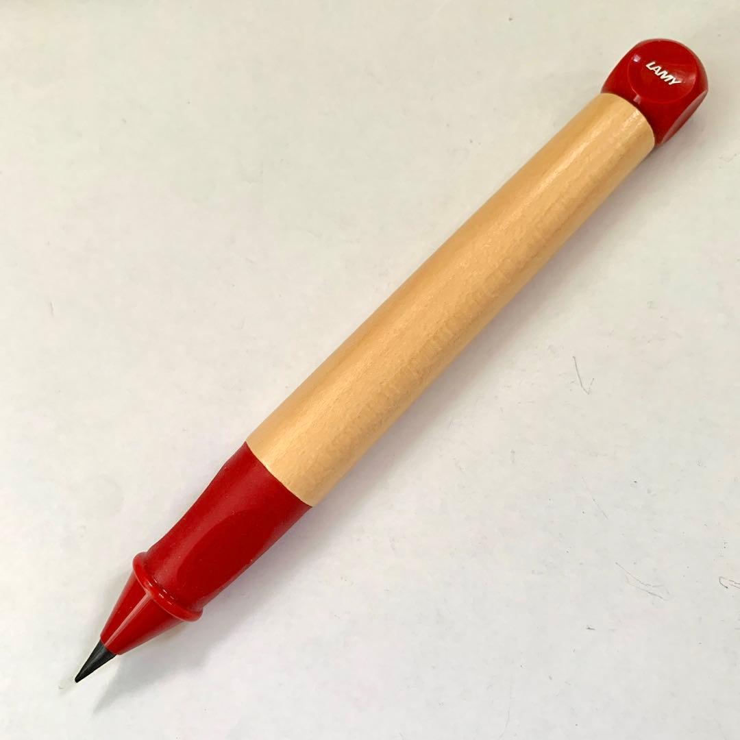 廃番 旧型LAMY abc 回転繰り出し式 芯ホルダー 3.15mm レッド