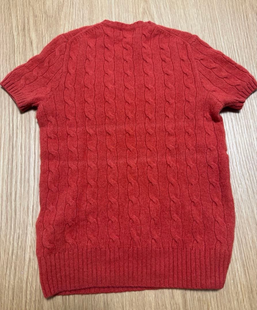 Polo Ralph Lauren ケーブルニットセーター QRコード付き