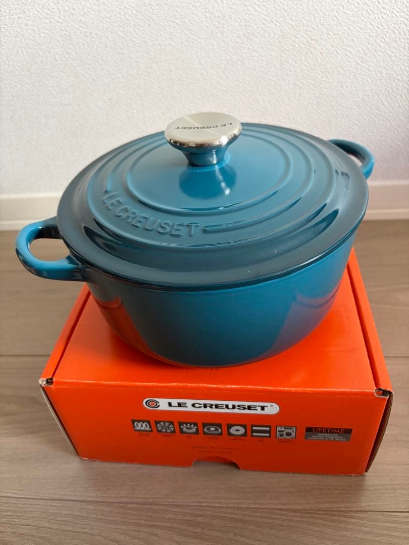 【新品】LE CREUSET／ル・クルーゼ 両手鍋(20cm)