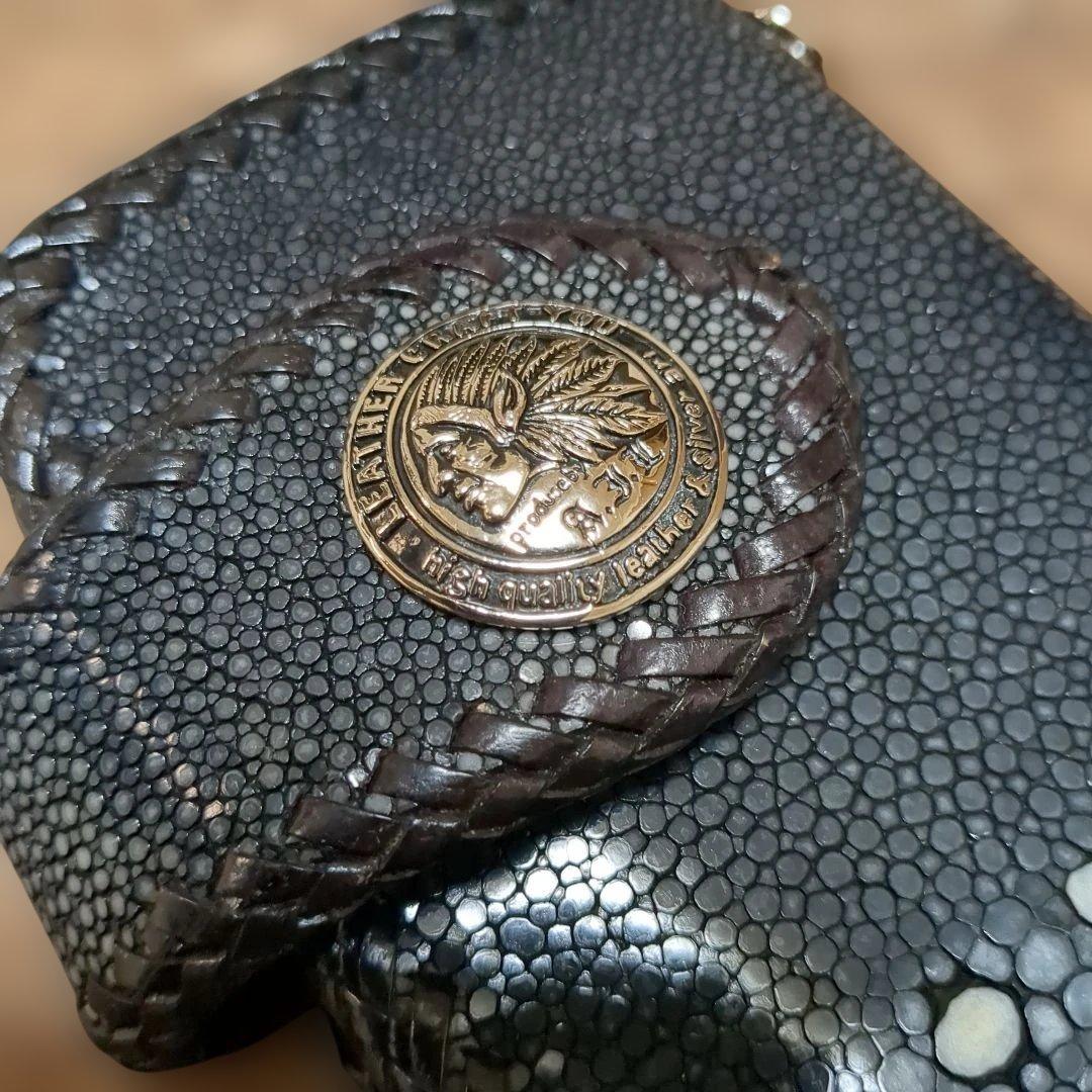 ｌｅａｔｈｅｒｃｒａｆｔｙｏｕステングレイ-レザー長財布