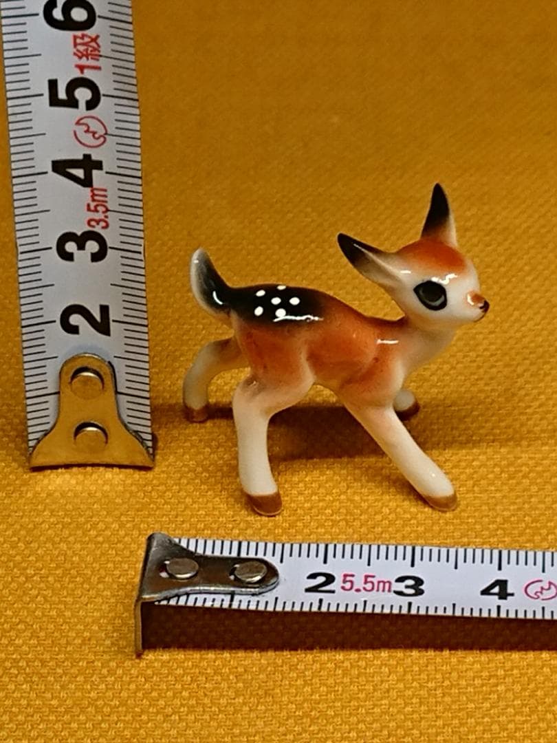 シカ　鹿　陶器　オブジェ　置物　インテリア　工芸品　美術品　A1056
