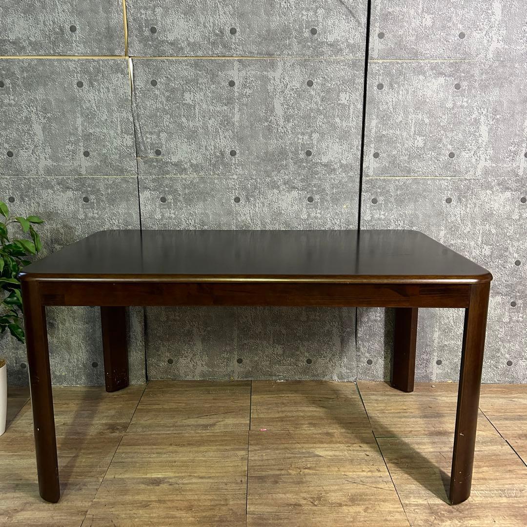 ꧁SEF家具꧂ダイニングテーブル&レザーチェア4脚セット