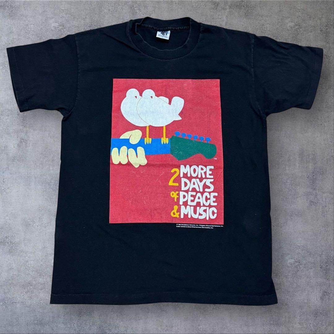 90s WOODSTOCK USA製　木村拓哉　ヴィンテージ Tシャツ バンドT