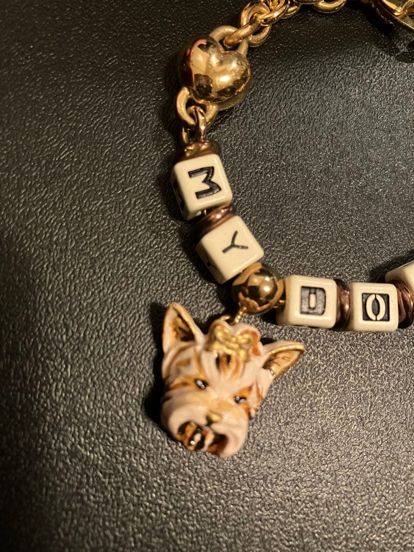 Dolce & Gabbana MY DOG ブレスレット　ゴールド