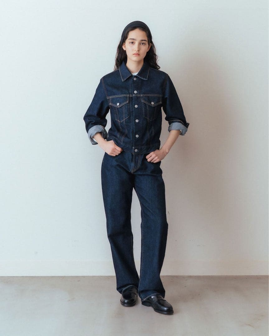 ★美品★シンゾーン shinzone MARILYN DENIM ネイビー 32