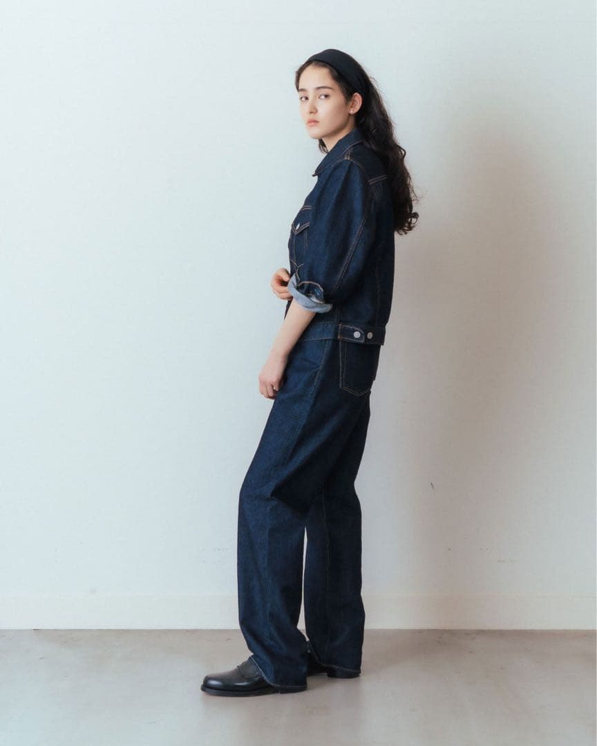 ★美品★シンゾーン shinzone MARILYN DENIM ネイビー 32
