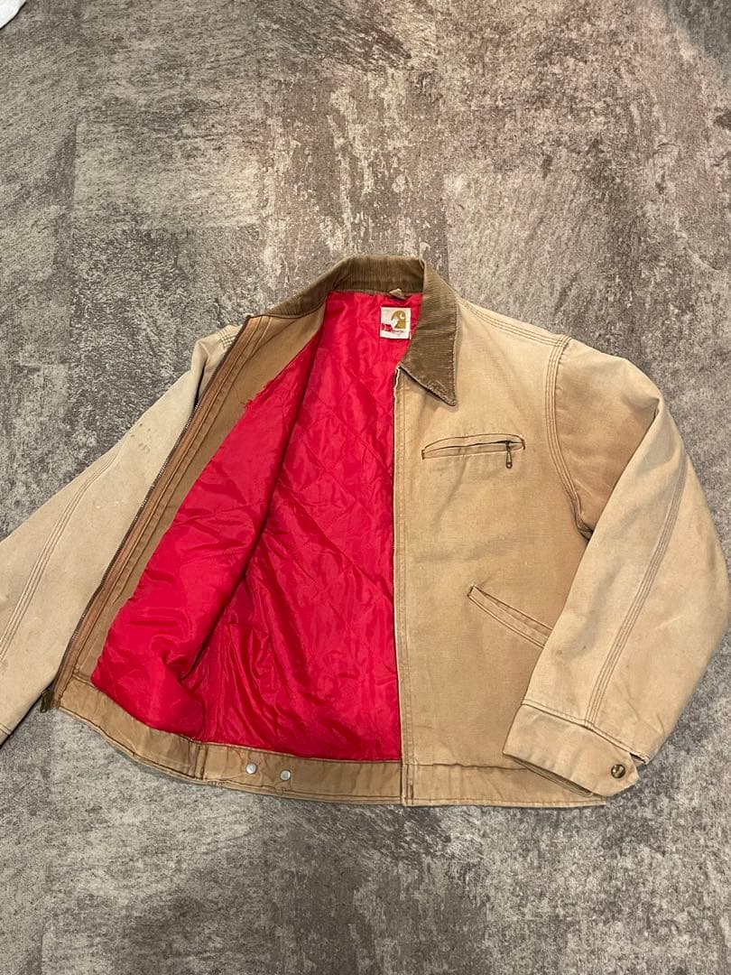 60s〜70sカーハート　デトロイトジャケット　USA製　carhartt 短丈