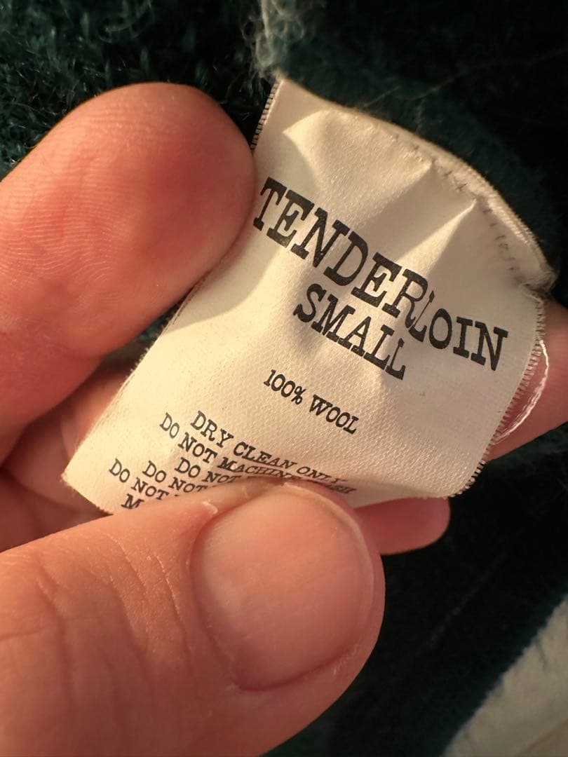 Tenderloinテンダーロイン モヘア カーディガン　mohair M