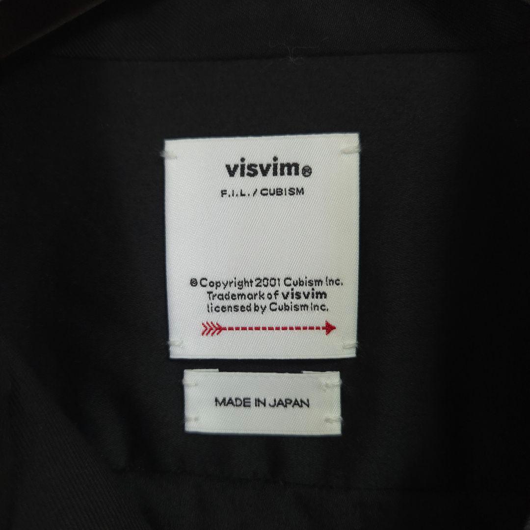 24ss VISVIM CORNET DOWN SHIRT S/S ブラック