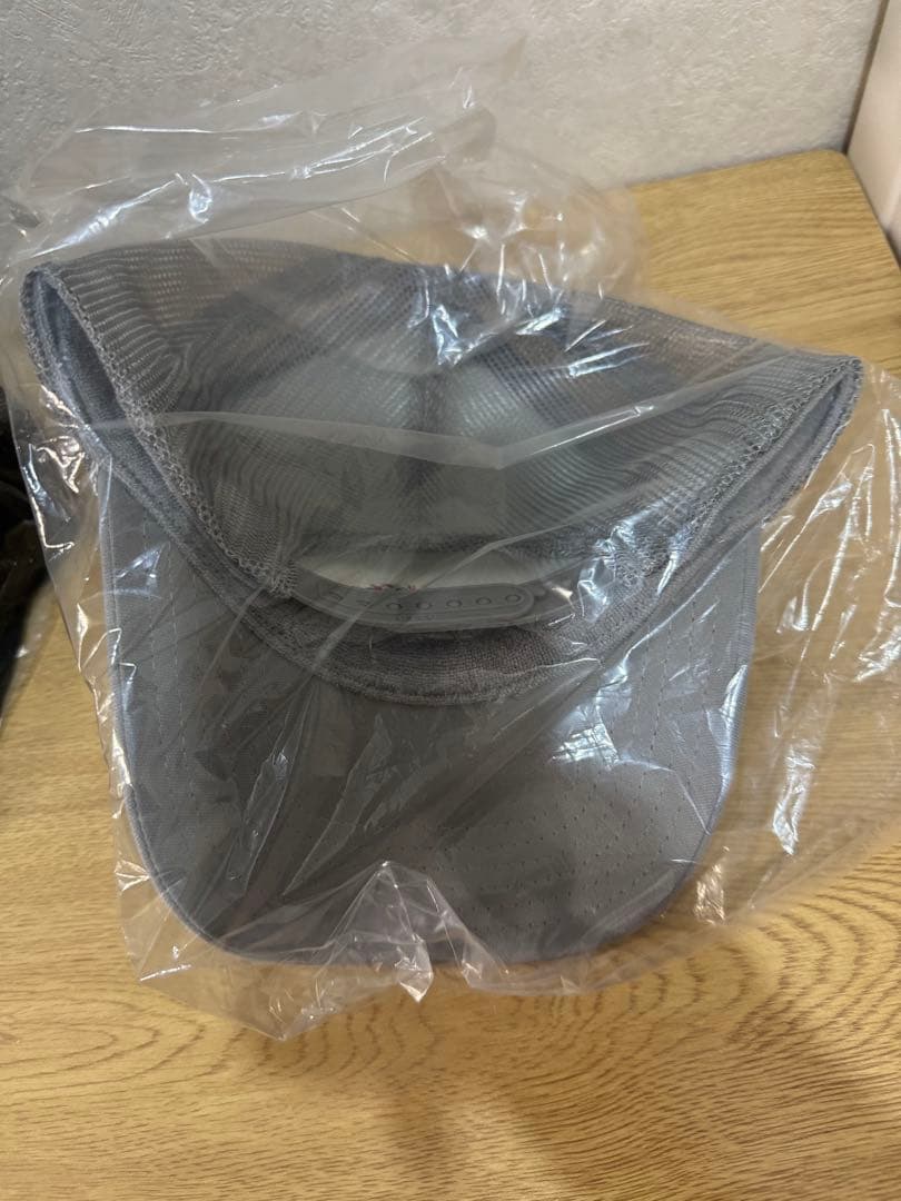 佐田ビルダーズ　キャップ　グレー　新作　バットボーイズ