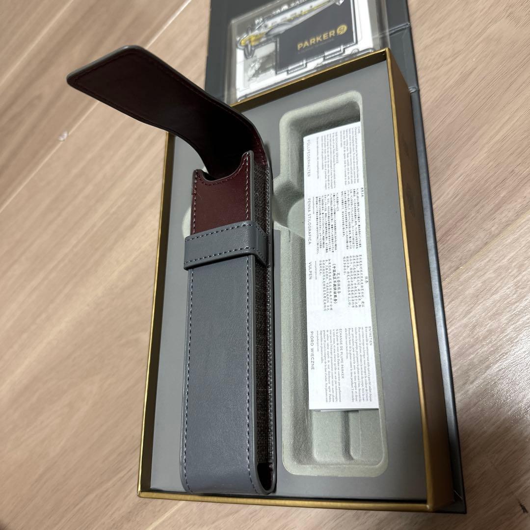 PARKER 51 ボールペン レザーケース付き