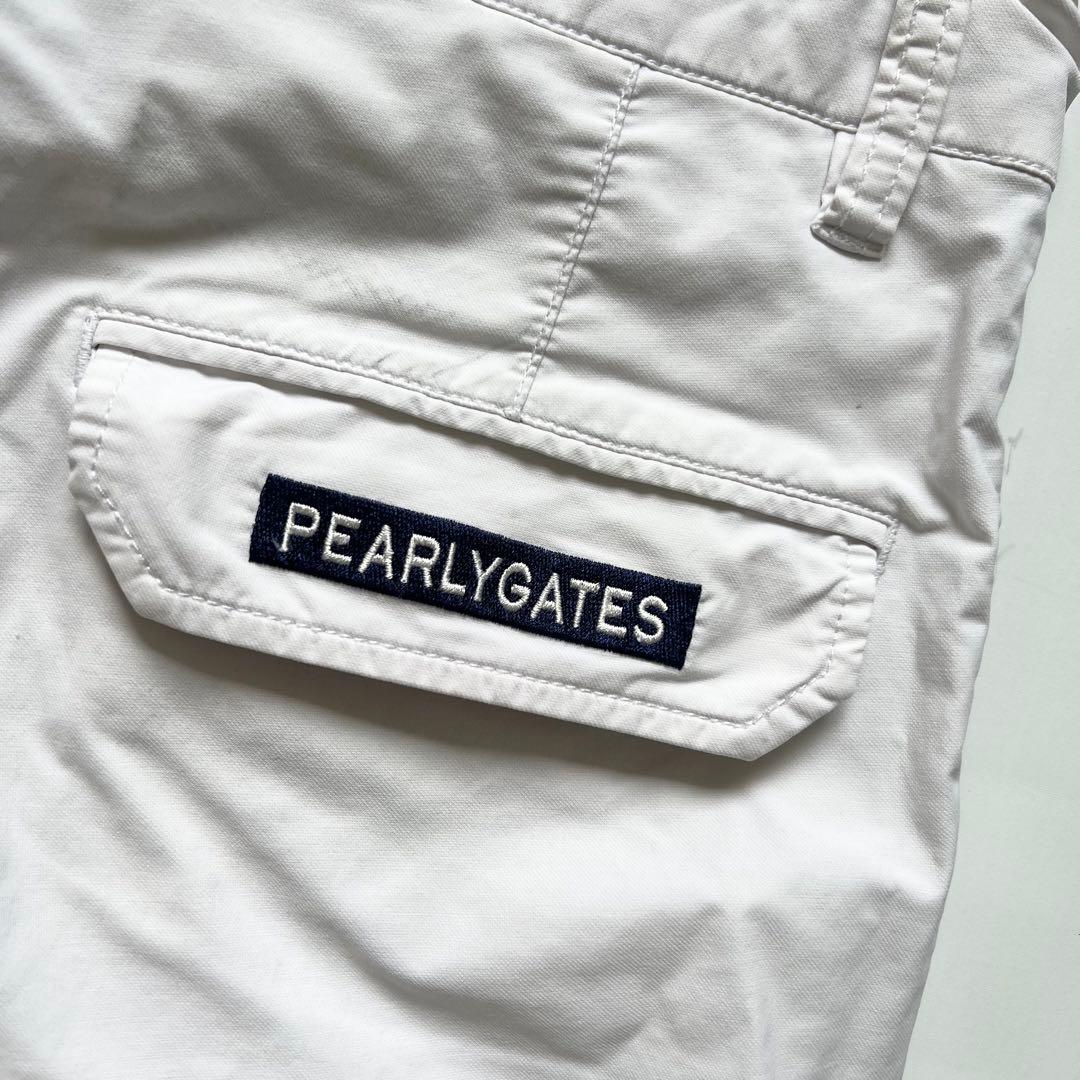 Pearlygates パーリーゲイツ　ハーフパンツ　バイカラー　メンズ　ゴルフ