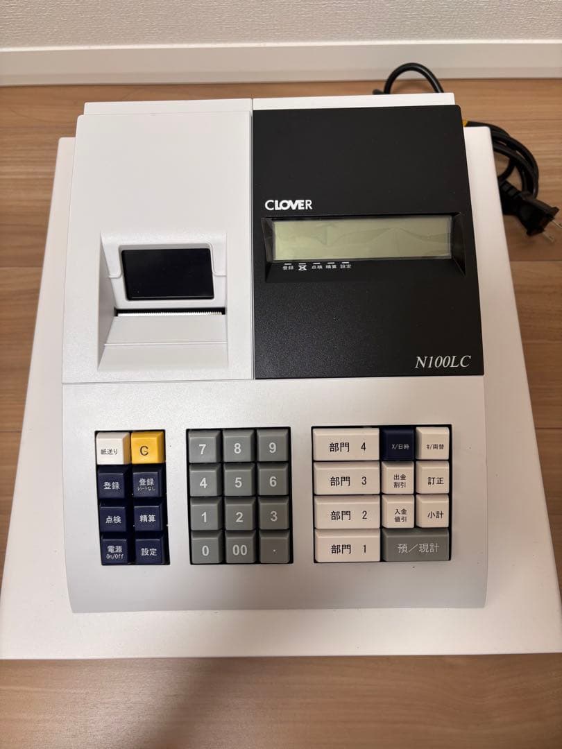 【美品】 CLOVER N100LC レジスター