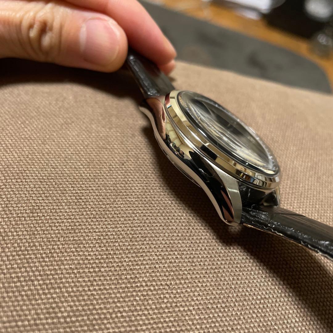 SEIKO クロノグラフクオーツ レザーベルト 腕時計