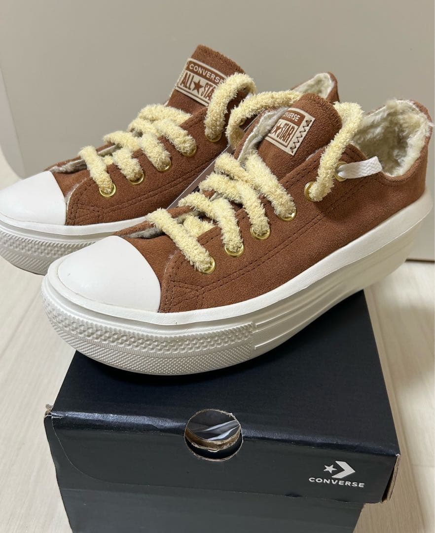 【ぺっち☆☆】CONVERSE ALL STAR 厚底スニーカー24cm
