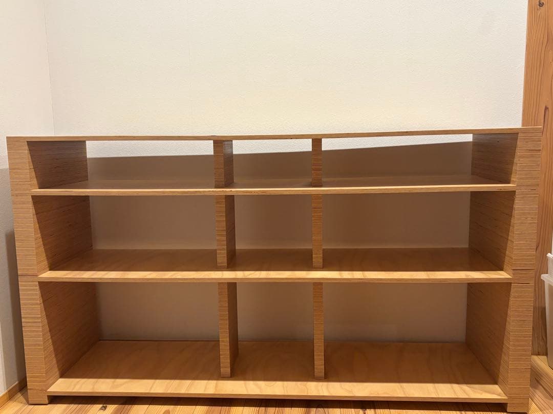 オーダーメイド 木製棚 幅150cm 大型収納 本棚 原則:直接引き渡し
