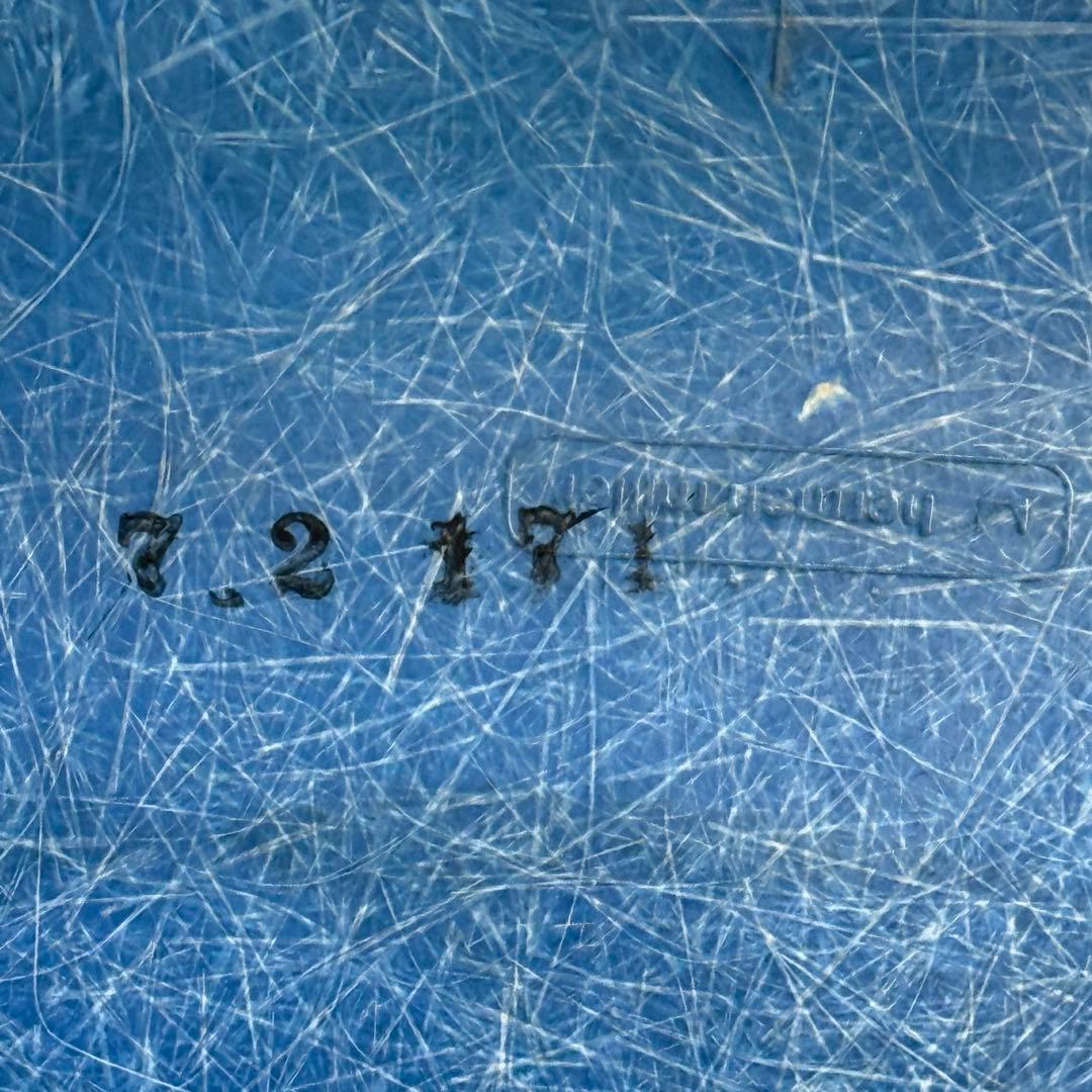 【正規品】ヴィンテージ ハーマンミラー イームズ サイドシェルチェア ブルー