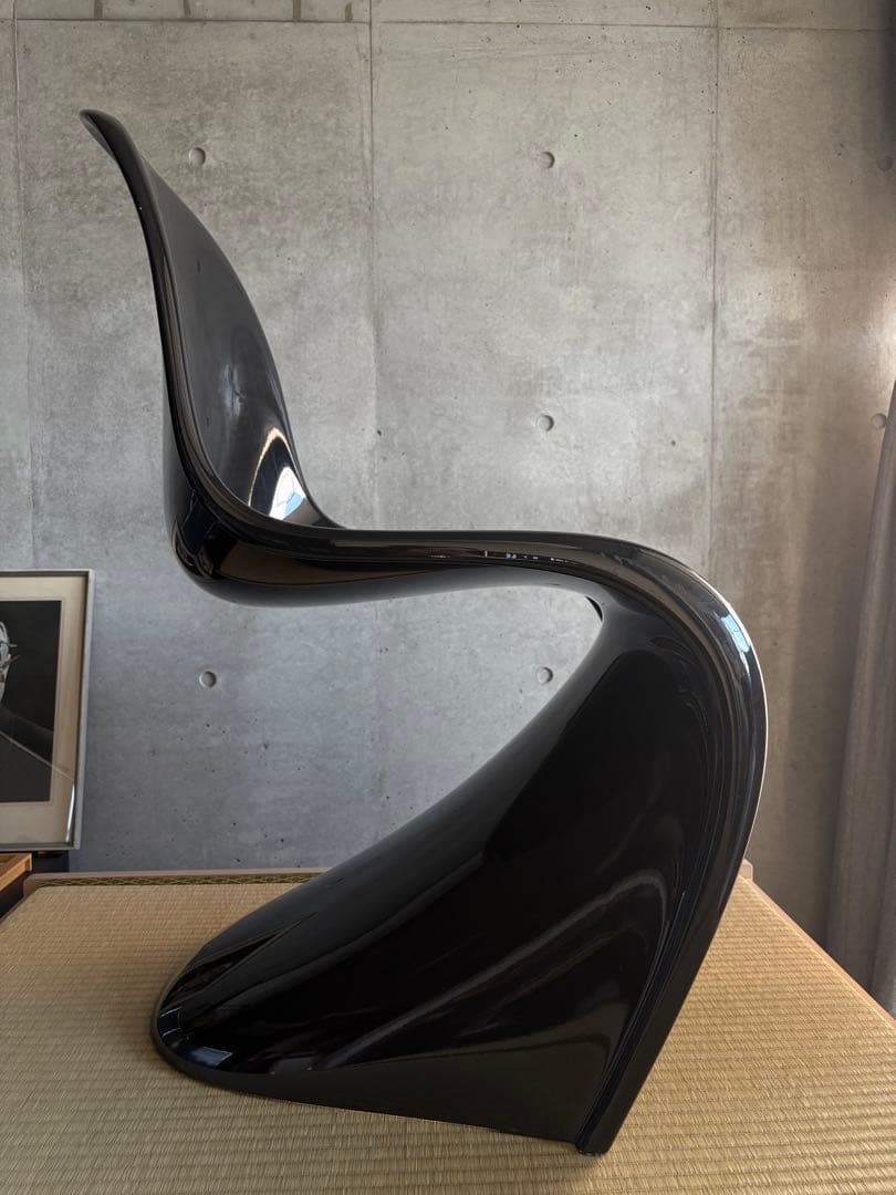 椅子 Vitra panton chair classic black