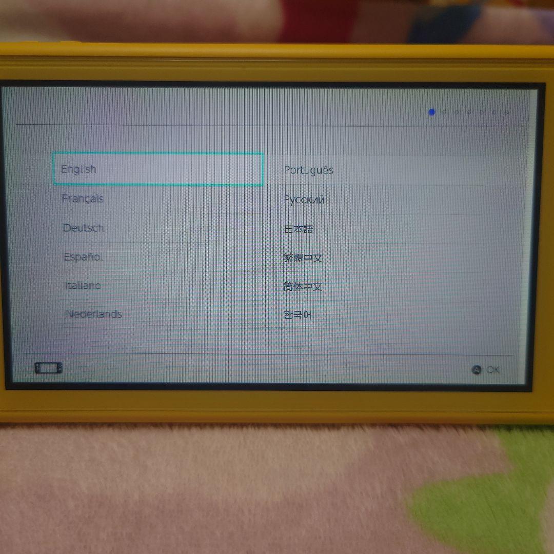 ジャンク品　Switch Lite　本体　箱あり
