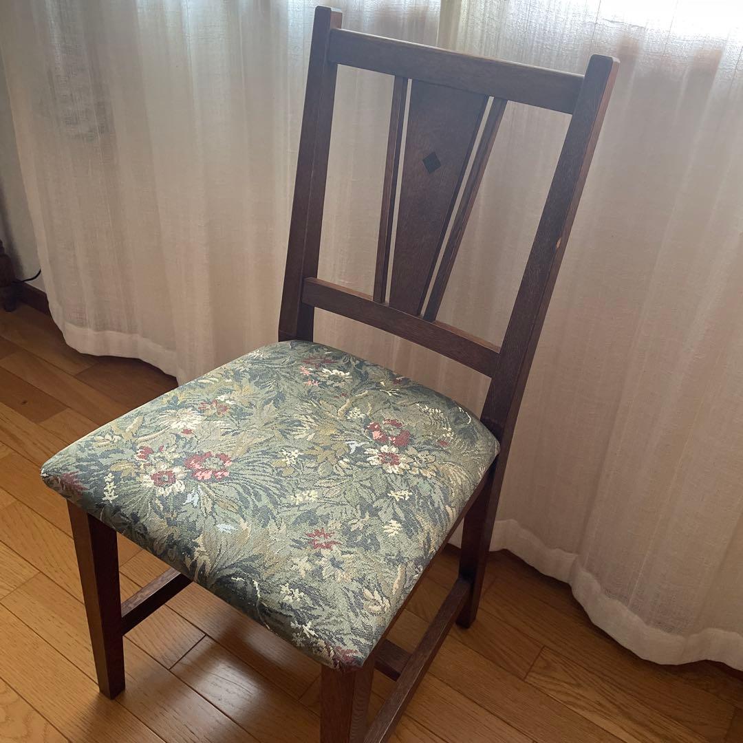 【美品】葉山ガーデン 葉山家具 ナラ材 クラシックチェア 学習机 デスク 椅子