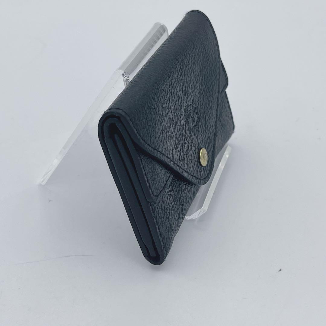 IL BISONTE イルビゾンテ 新品 ケース カードケース 黒 財布