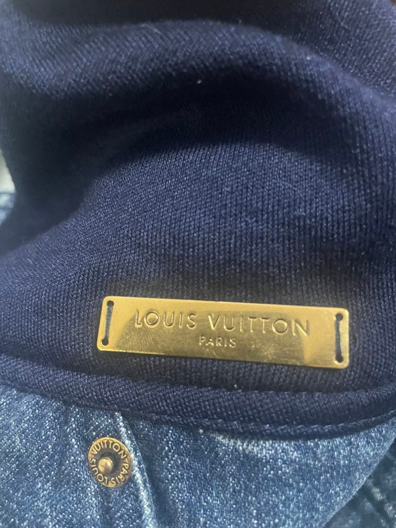 LOUIS VUITTON ルイヴィトン デニム ドッキング ワンピース