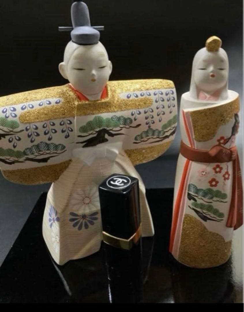 希少　京都宮脇賣扇庵特選　オブジェ　雛人形　桃の節句　ひな祭り　作家物