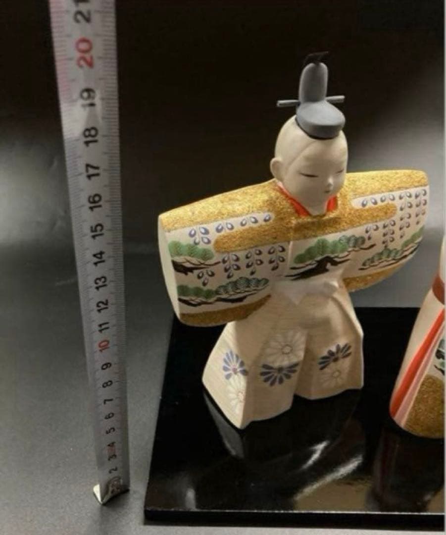 希少　京都宮脇賣扇庵特選　オブジェ　雛人形　桃の節句　ひな祭り　作家物