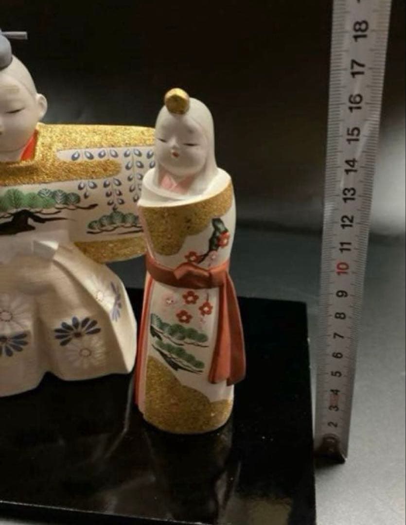 希少　京都宮脇賣扇庵特選　オブジェ　雛人形　桃の節句　ひな祭り　作家物
