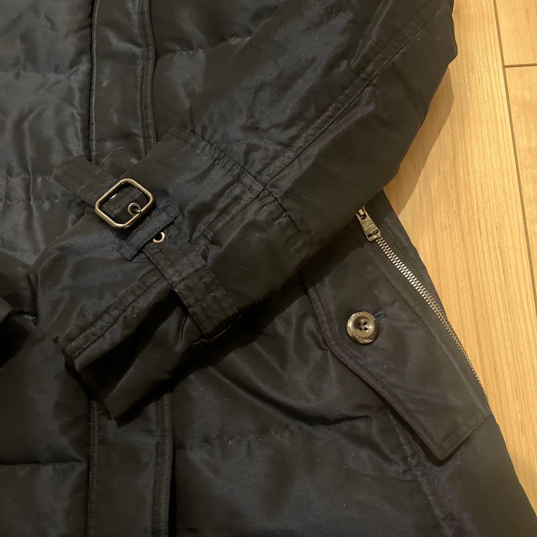 BURBERRY LONDON　ダウンロングコート　 40シャドーチェック
