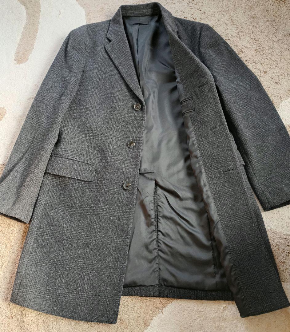 ❤UNIQLO チェスターコート ウール カシミヤ XL【美品】❤