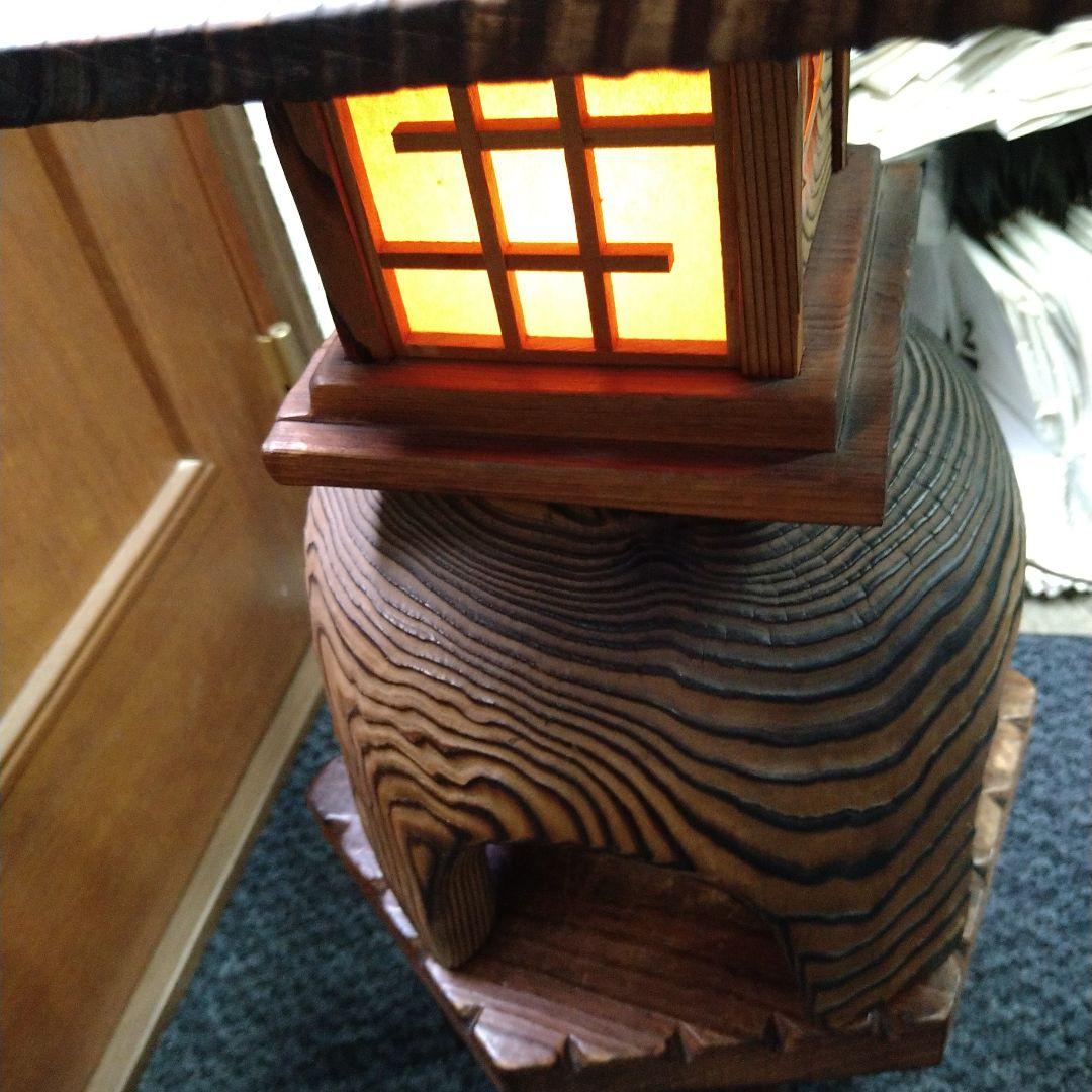 焼き杉灯籠