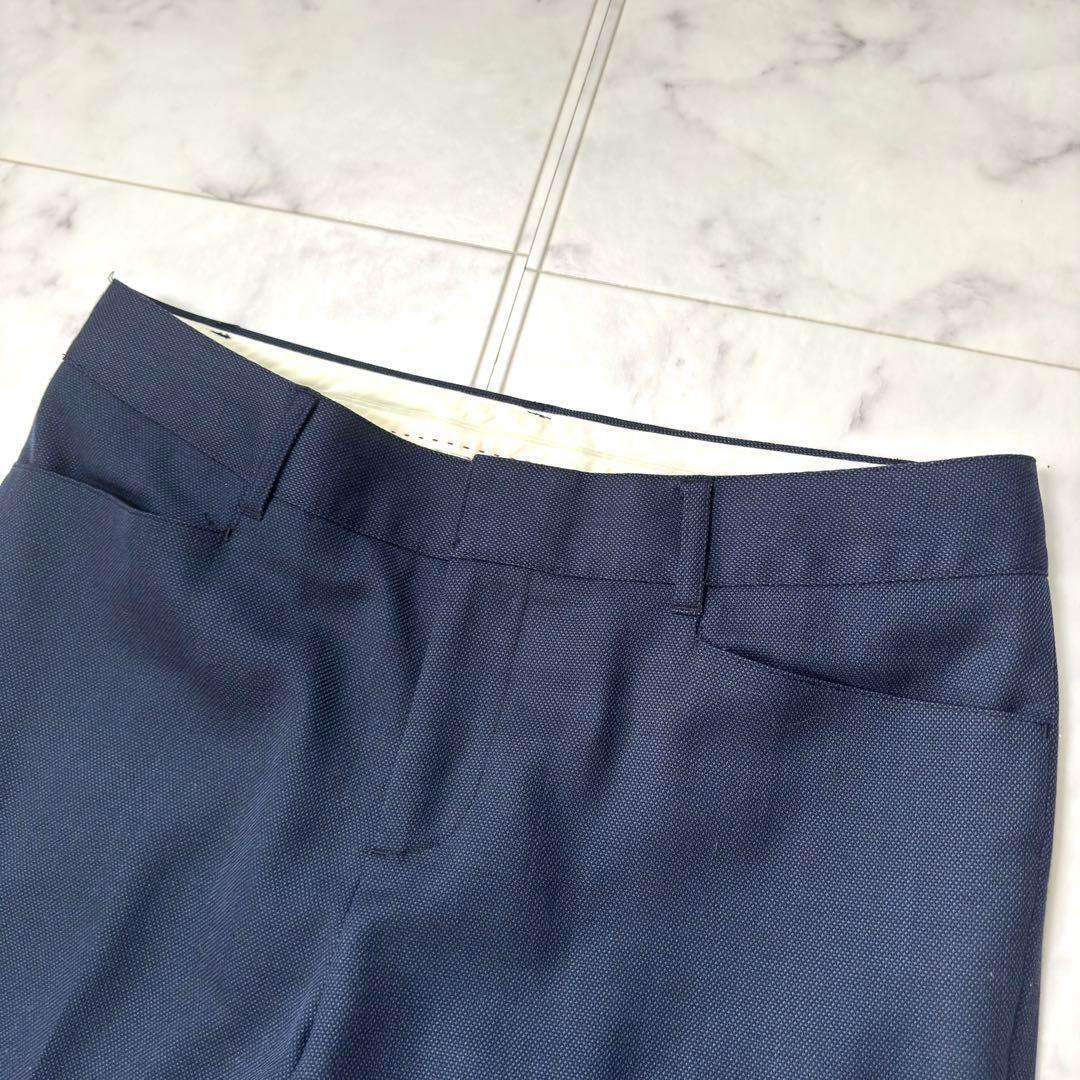 極美品✨ニューヨーカー セットアップ パンツスーツ シルク ストレッチ 7/9