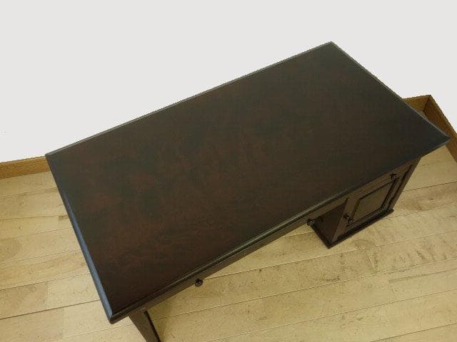 北海道民芸家具　ＨＭ420　文机　座机　再塗装済　ＵＳＥＤ
