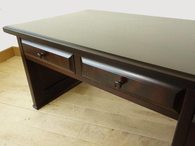 北海道民芸家具　ＨＭ420　文机　座机　再塗装済　ＵＳＥＤ