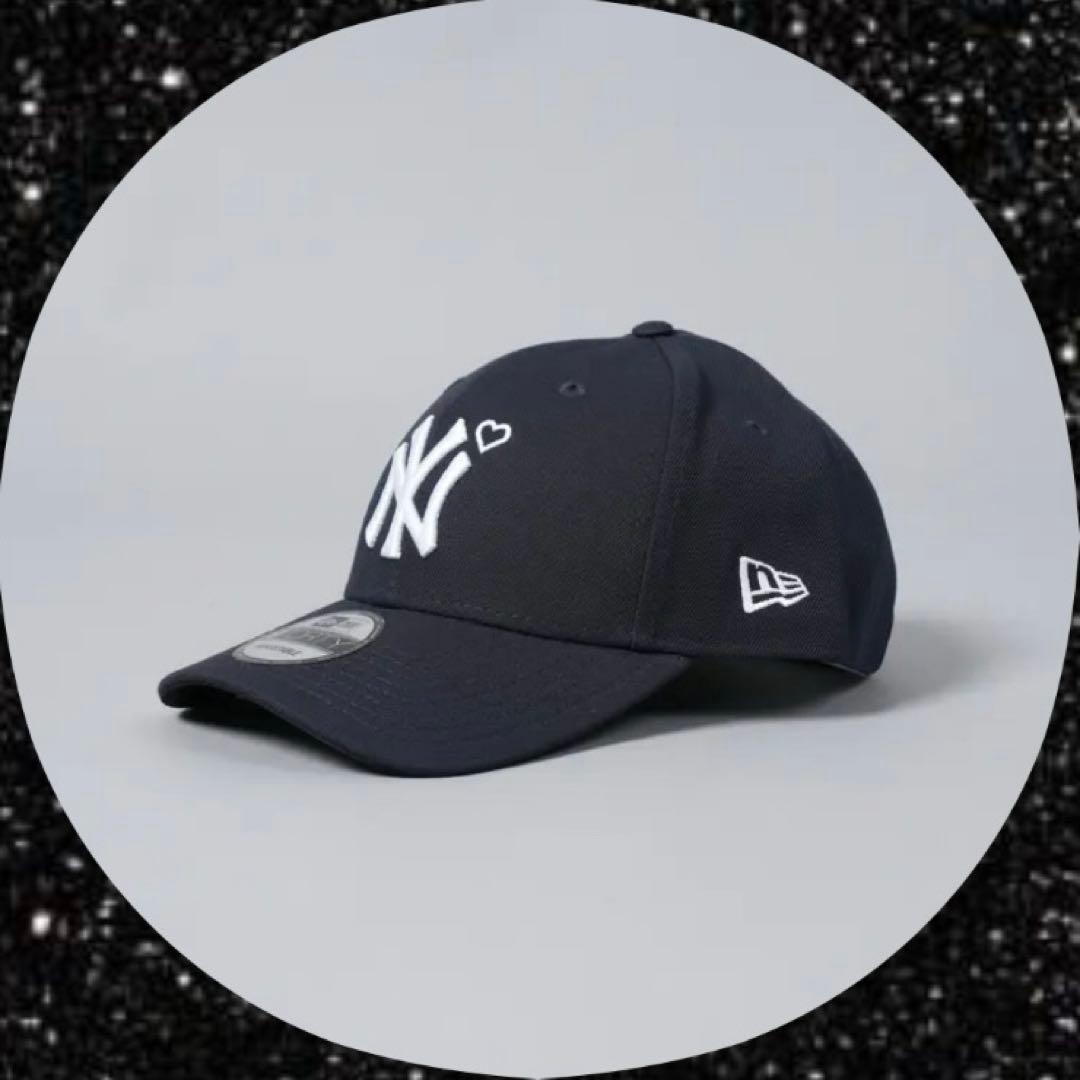 帽子 BASICKS NEW ERA Heart Embroidery Cap