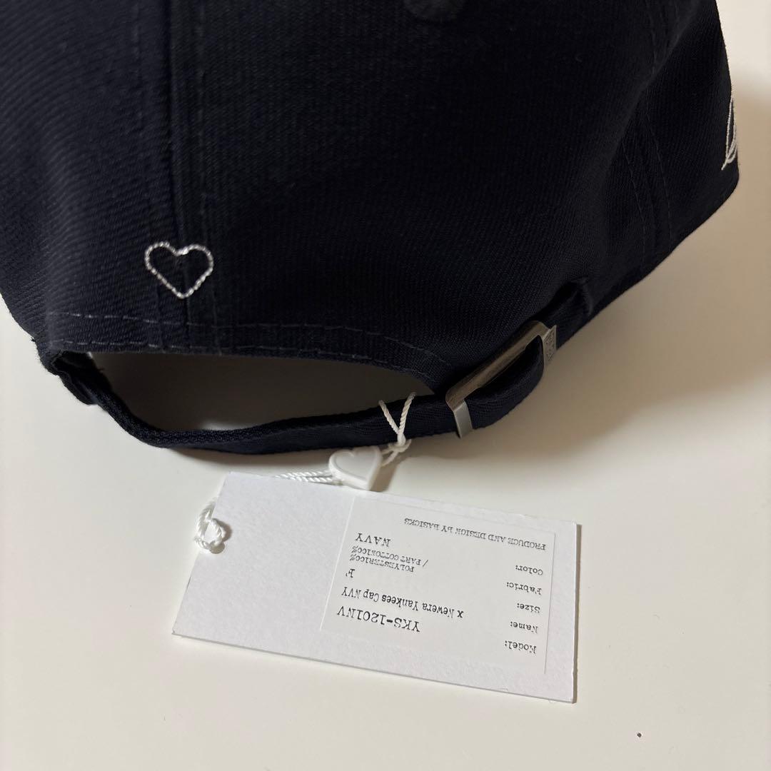 帽子 BASICKS NEW ERA Heart Embroidery Cap