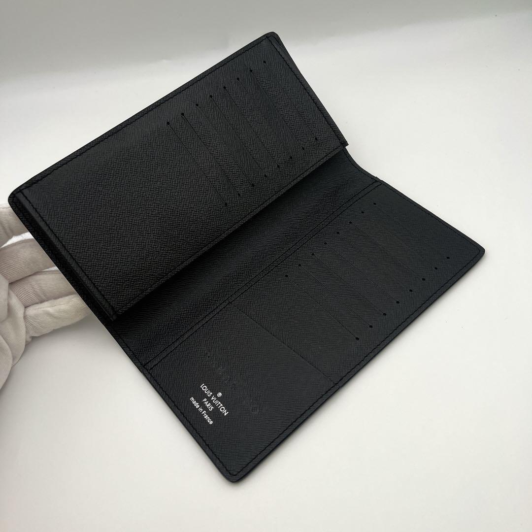 ✨新品級✨ルイヴィトン ポルトフォイユ ロン タイガ 黒 アルドワーズ 長財布