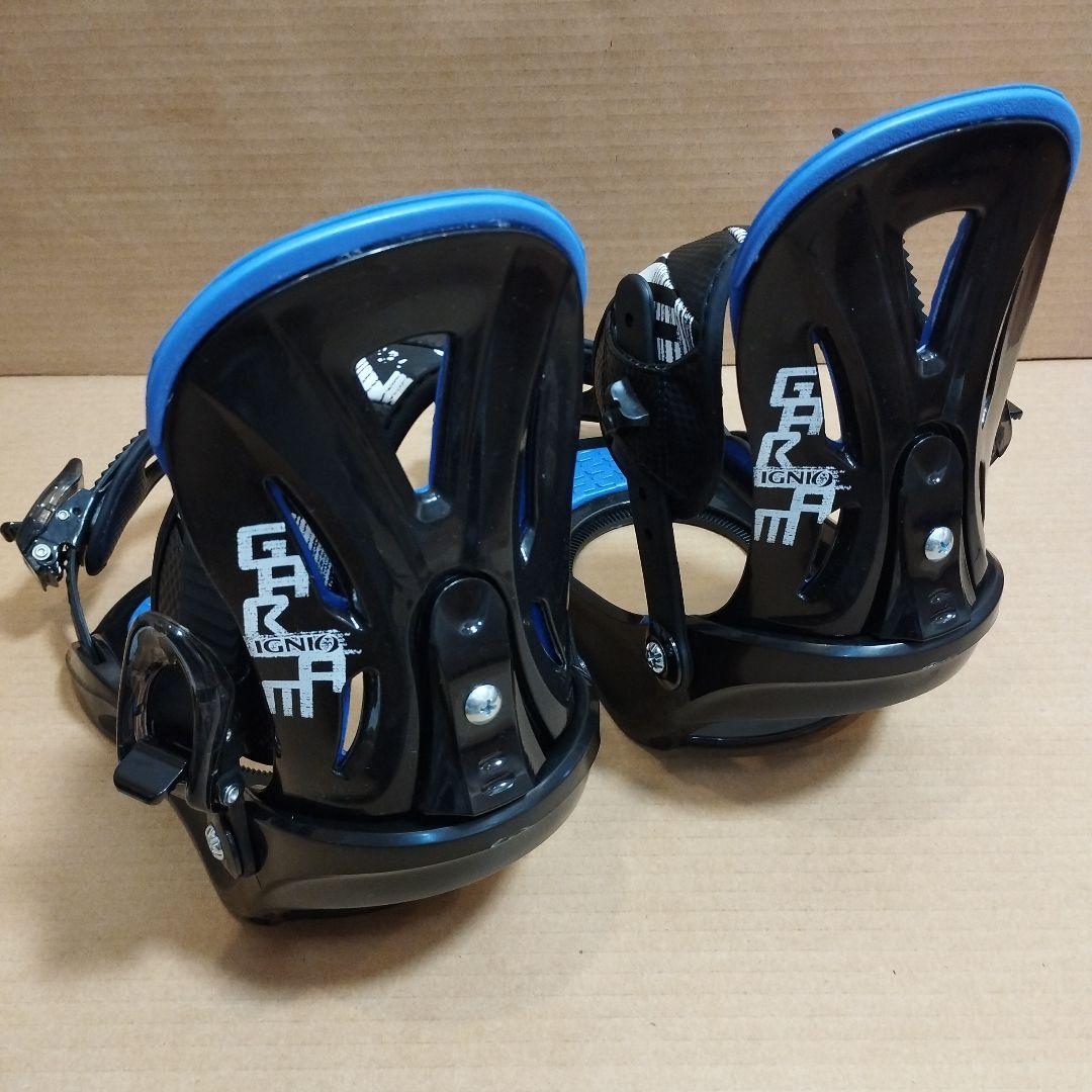 新品 ML メンズ スノーボード バインディング イグニオ