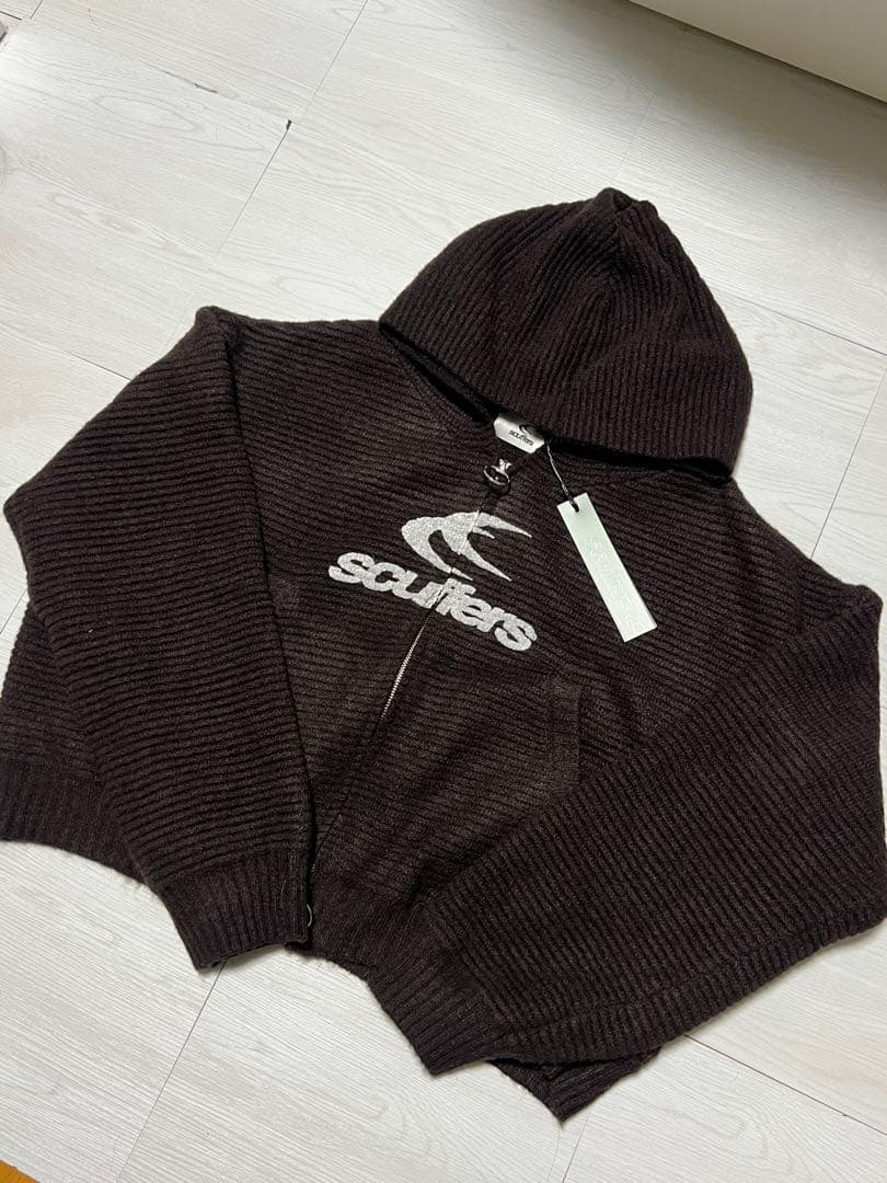 scuffers スカファー ニット パーカー