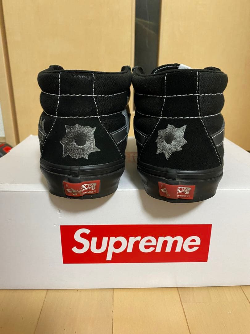 靴 27.5 Supreme Vans Nate Lowman Skate Mid