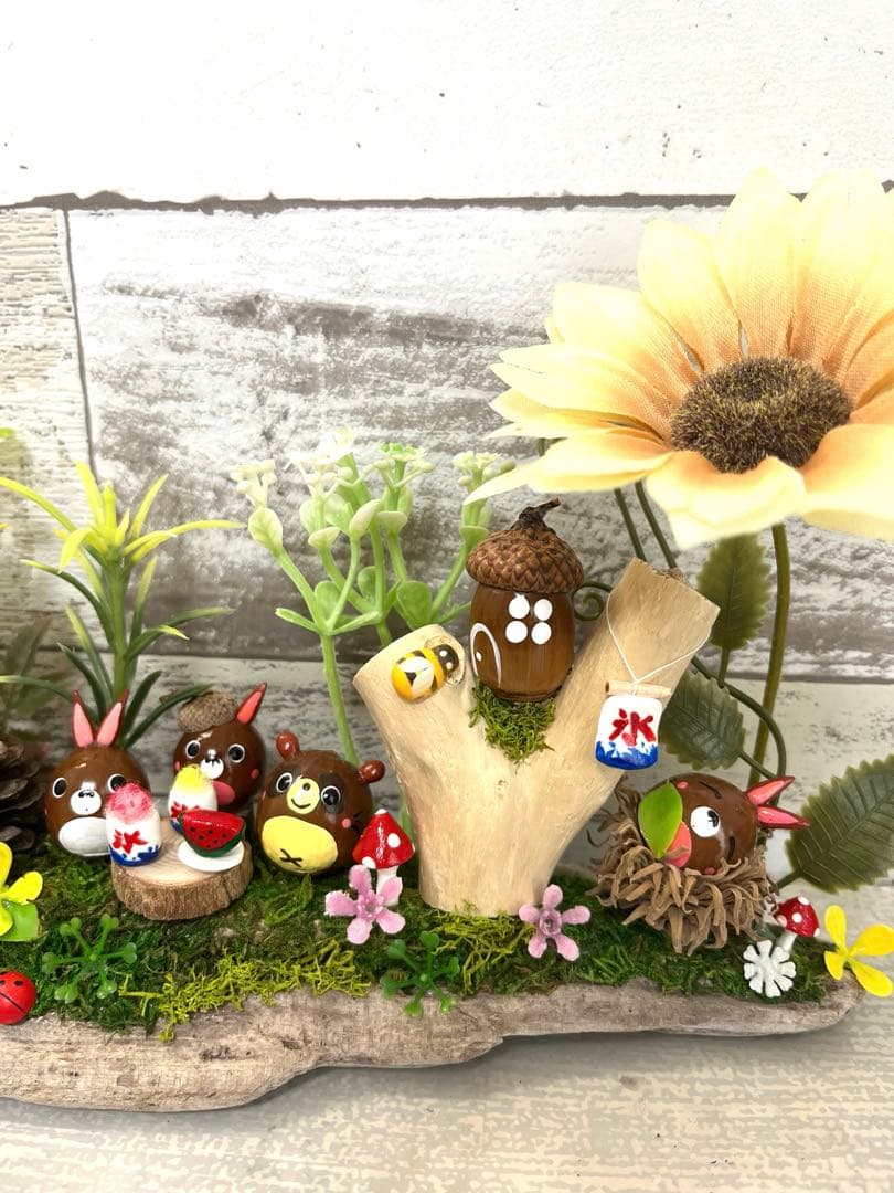 ♡ラブリークロッシェページです♪ どんぐりアート