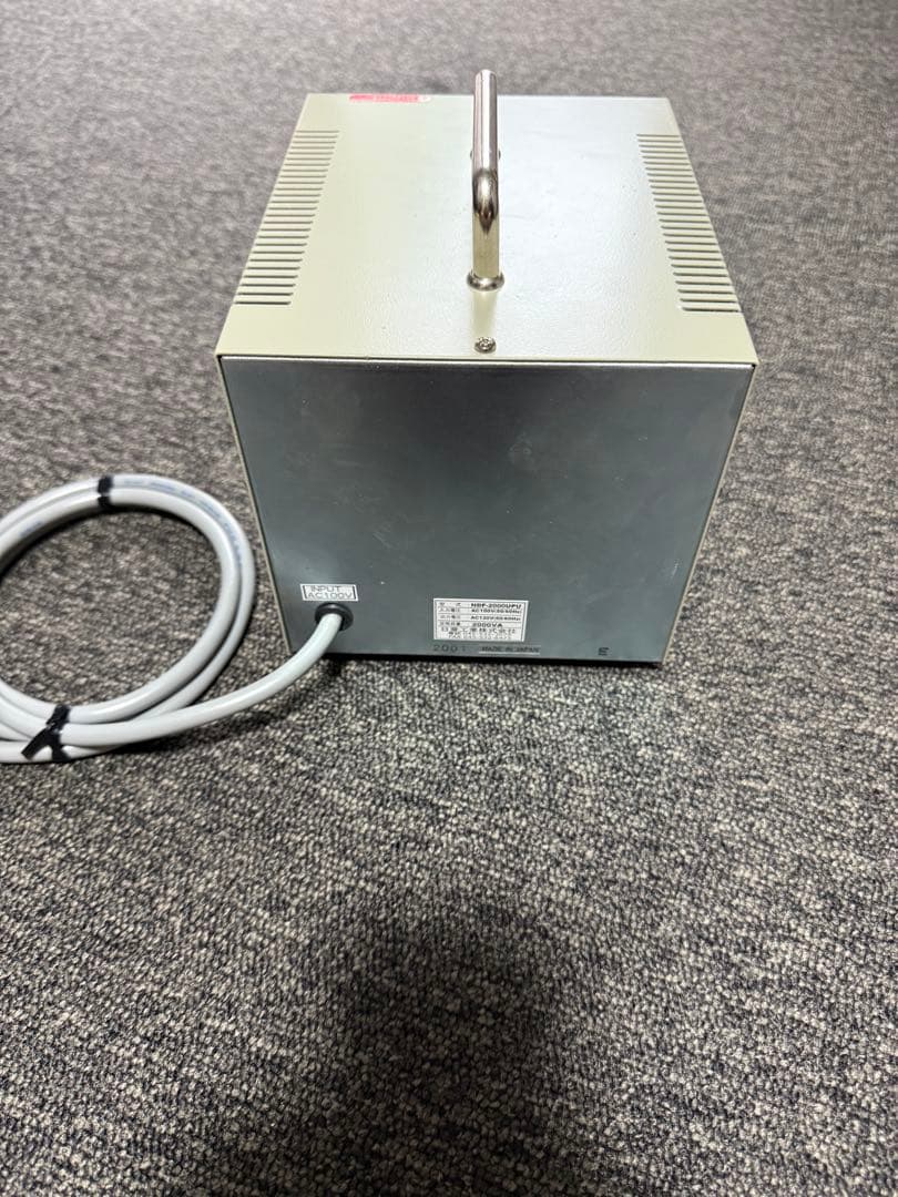 【新品】 日章 変圧器 NDF-2000UPU アップ トランスフォマー