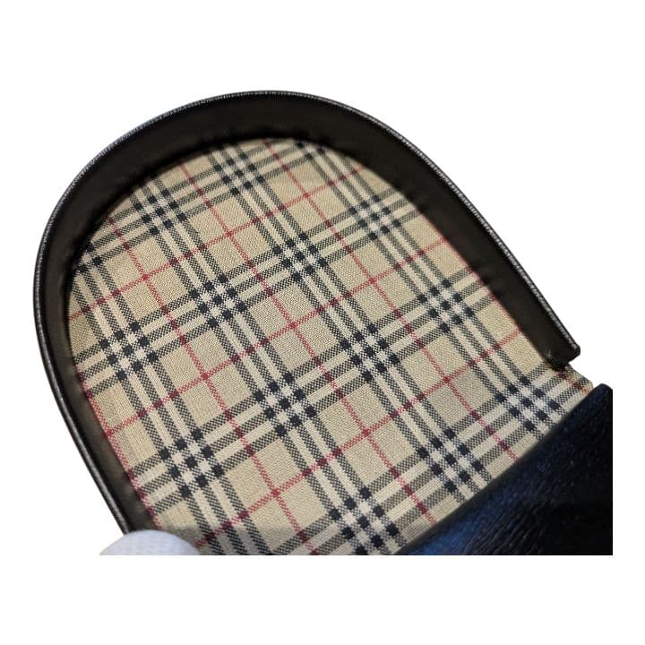 【新品未使用】BURBERRY バーバリー ケース レザー内側ノバチェック