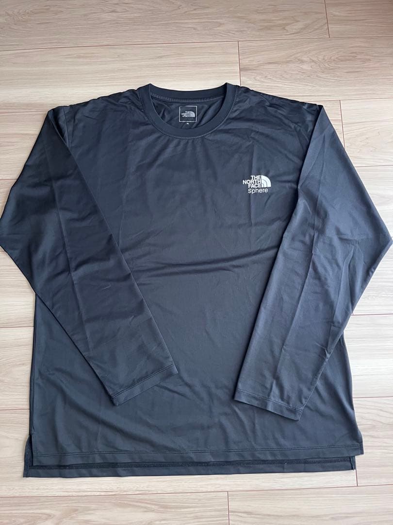 ノースフェイス　sphere ロングTシャツ　ブラック　XL