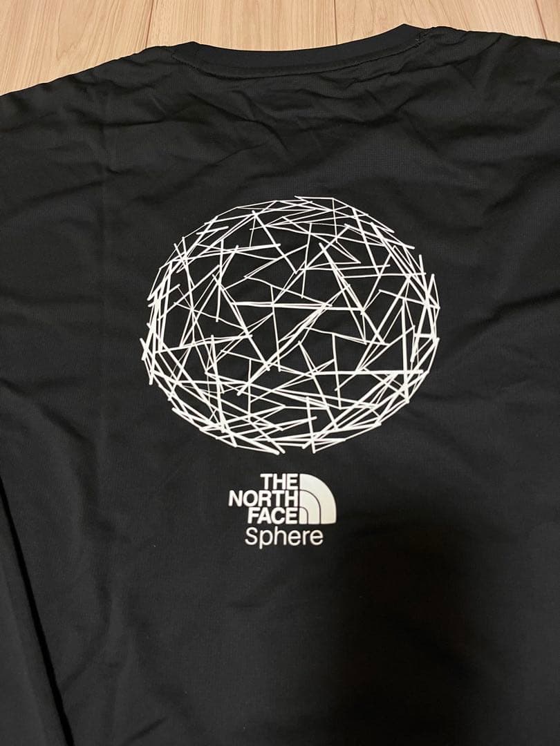 ノースフェイス　sphere ロングTシャツ　ブラック　XL