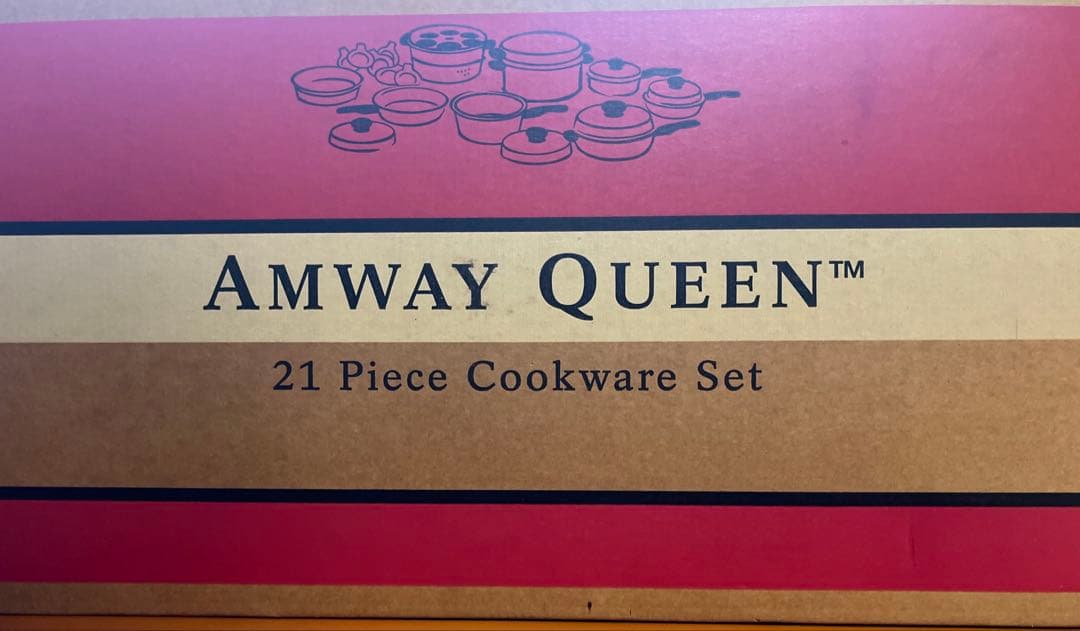 早速、価格変更！Amway クイーンクック21ピースセット